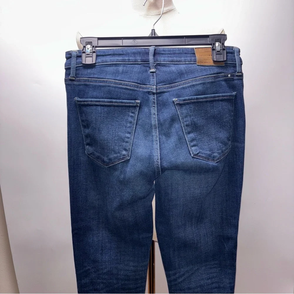 Lucky Brand Dark Blue Hayden Skinny Jeans Size 6/28 - Picture 4 of 9